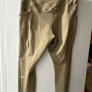 Brooks Olive Ankle-Length Pants